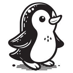 Penguin image vector