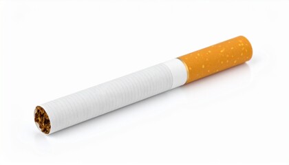 Cigarette isolated on white background