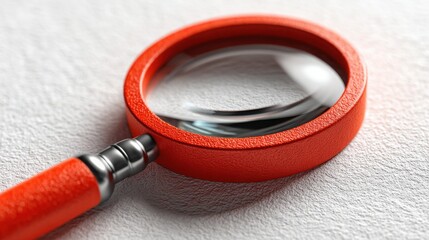 Magnet on a white surface representing the concept of highlighting deviation and identifying off-track issues