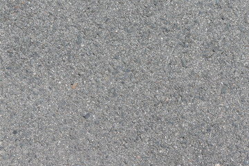 Close-up of Gray Asphalt Road Surface