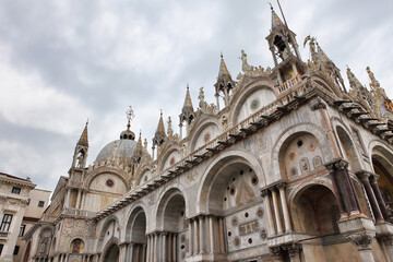 The Patriarchal Cathedral Basilica of Saint Mark. commonly known as St Mark's Basilica .