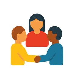 Diverse Team Collaboration Fostering Inclusive Teamwork and Successful Partnerships