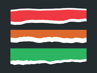 Abstract Geometric Shapes Design Vector Art with Interlocking Elements