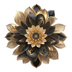 Flower mandala cut out