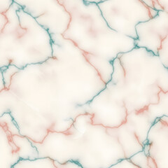 Naklejka premium Elegant Pink and Teal Marble Texture Background, tiles print pattern