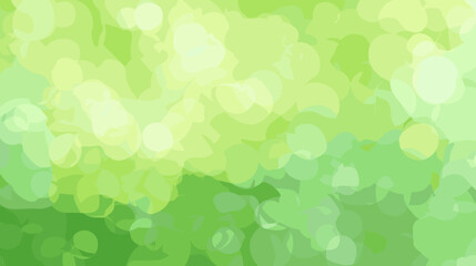 Soft green abstract background with blurred circular patterns  