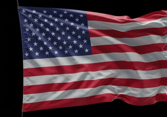 Fototapeta premium american flag of usa and united states us