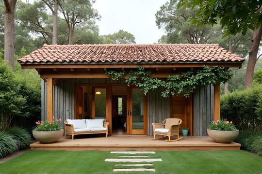 Accessory Dwelling Unit (ADU) Concept – Small Separate Housing Solution on Property with Zoning Compliance

