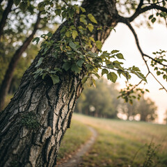 Fototapeta premium tree in the park