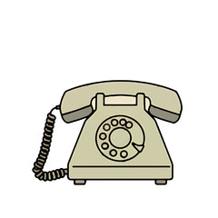 Vintage Rotary Dial Telephone A Retro Communication Icon
