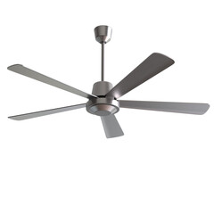 Ceiling fan silver house modern
