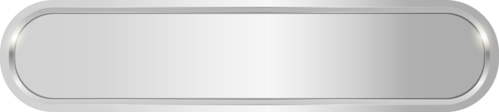 Silver button frame