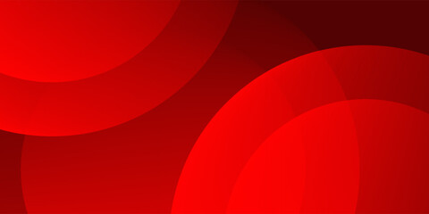 Obraz premium Red abstract background. Dynamic shapes composition. Eps10 vector