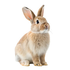 Obraz premium Rabbit isolated on a transparent background