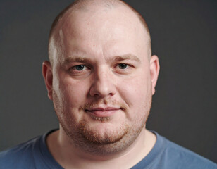 Obraz premium portrait of a balding man