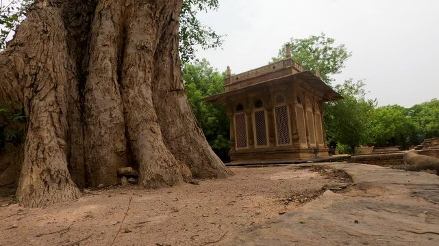 Tomb of Muhammad Ghaus, a Sufi saint in Gwalior, Madhya Pradesh, India,Tombs of Mohammed Ghaus & Tansen