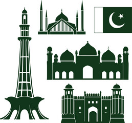 Pakistani Landmarks and National Symbols