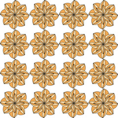 seamless pattern with flowers