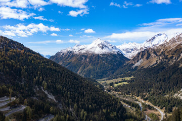 Obraz premium Maloja pass