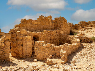 ruins of the ancient city of Masada, Israel