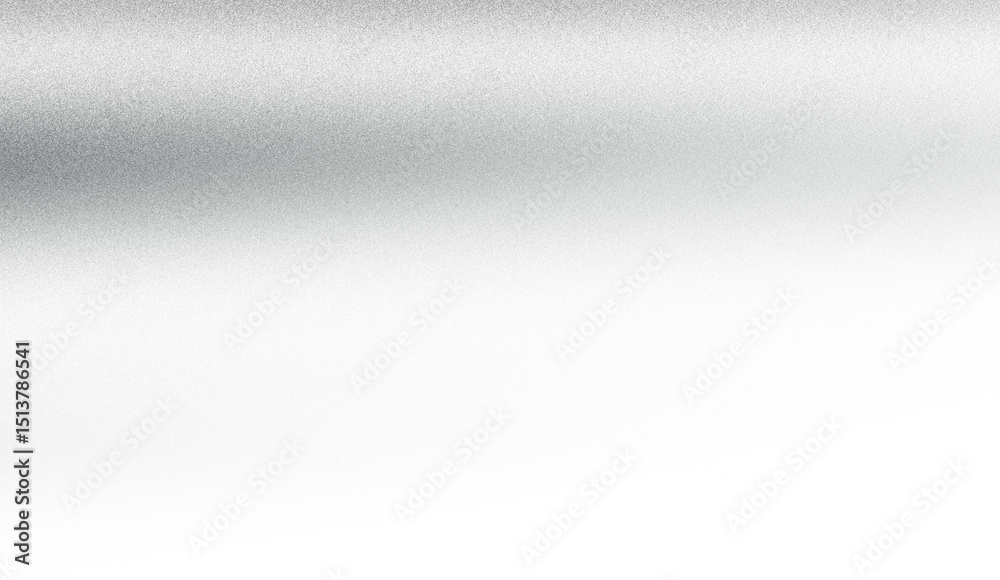 Aufkleber close-up of a metallic, brushed silver surface with subtle texture and gradient.