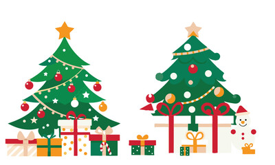 Christmas elements set