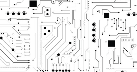 Circuit board backgrounds abstract electronics.