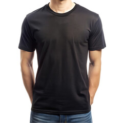Black T-Shirt: Men's Short Sleeve Tee
