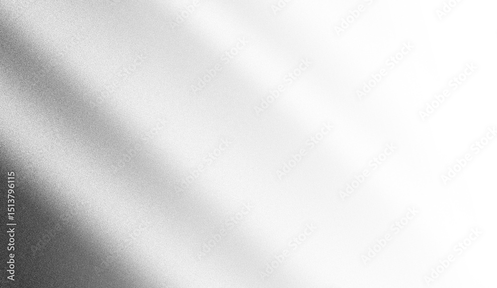Poster Abstract grayscale fabric texture with light and shadow.