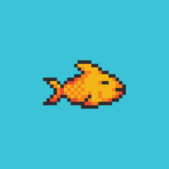 this is fish icon in pixel art with colorful color,this item good for presentations,stickers, icons, t shirt design,game asset,logo and project.