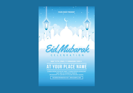 Eid Mubarak Flyer