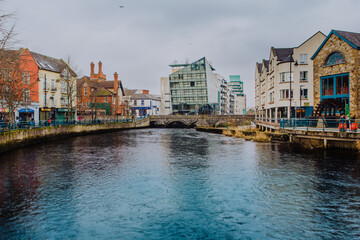 The town of Sligo, in the north of Ireland, straddles the Garavogue River where it meets Sligo Bay....