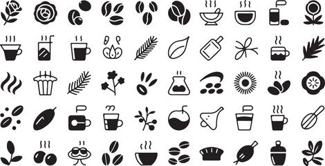 High quality stream and smell icon set for digital projects featuring a single icon design utilizing cmyk grayscale and rgb color modes