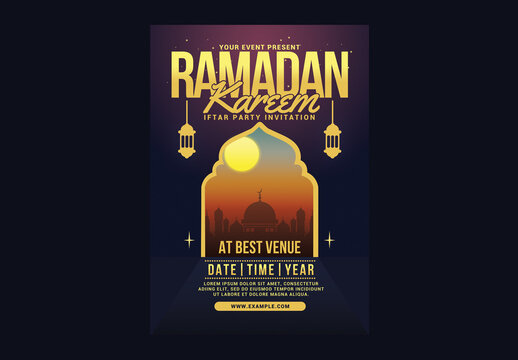 Ramadan Kareem Flyer