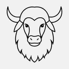 head of bull