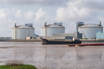 LNG Terminal by the Water