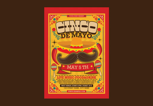 Cinco De Mayo Flyer