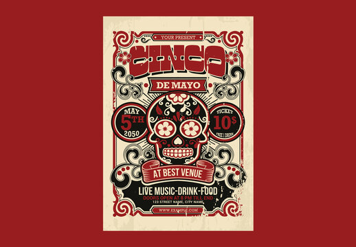 Cinco De Mayo Flyer