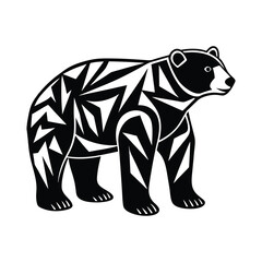 Fototapeta premium Polar Bear SVG