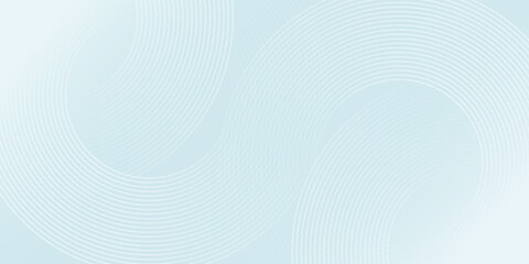 Modern abstract background. Glossy white gradient circle lines. Minimal geometric pattern. Simple graphic elements. Futuristic concept. Suitable for cover, poster, banner, brochure, eps10.