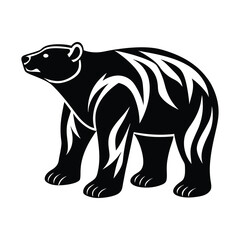 Fototapeta premium Polar Bear SVG