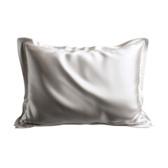 Elegant Satin Pillow for Luxurious Comfort on a white background.
