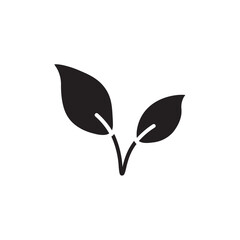 Obraz premium vegetarian glyph