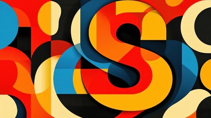 Obraz premium Vibrant abstract design