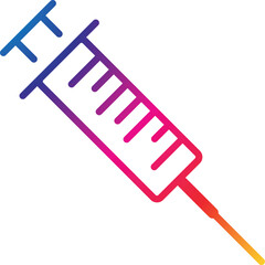 syringe icon vector design template