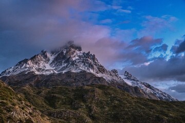 amazing beautiful patagonia nature in summer
