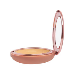 Elegant Compact Powder Opened on transparent background png