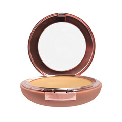 Compact Powder Case with Mirror on transparent background png