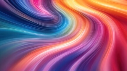 Obraz premium Vibrant swirling abstract design