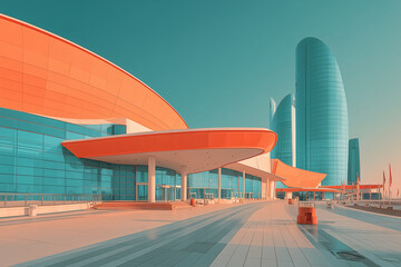 modern building in shanghai